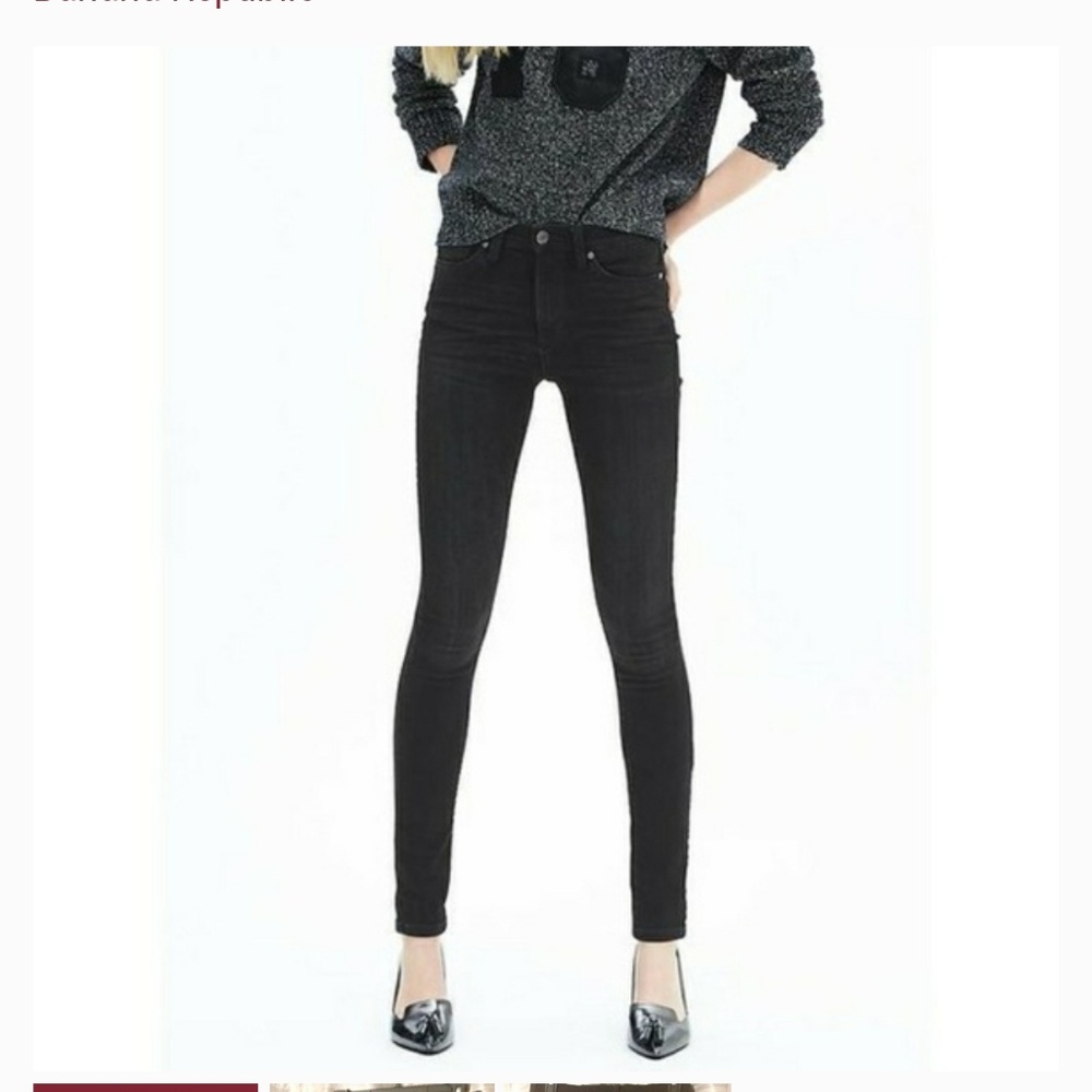 Banana Republic high rise skinnies